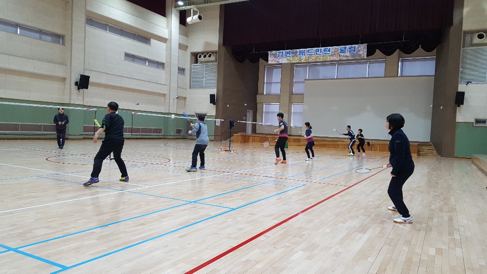 배드민턴 생활체육지도자수업 [입문반, 초급반] - 새롬동 14:00 ~ 14:50